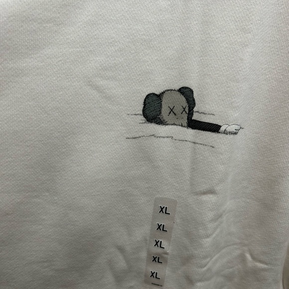 Laws White Sweatshirt Long Sleeve Shirt Size XL - Picture 3 of 9